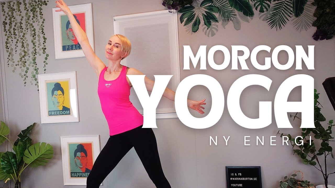 10 min MORGONYOGA FÖR NY ENERGI - Morgon flow med shaking för att starta din dag på bästa sättet.