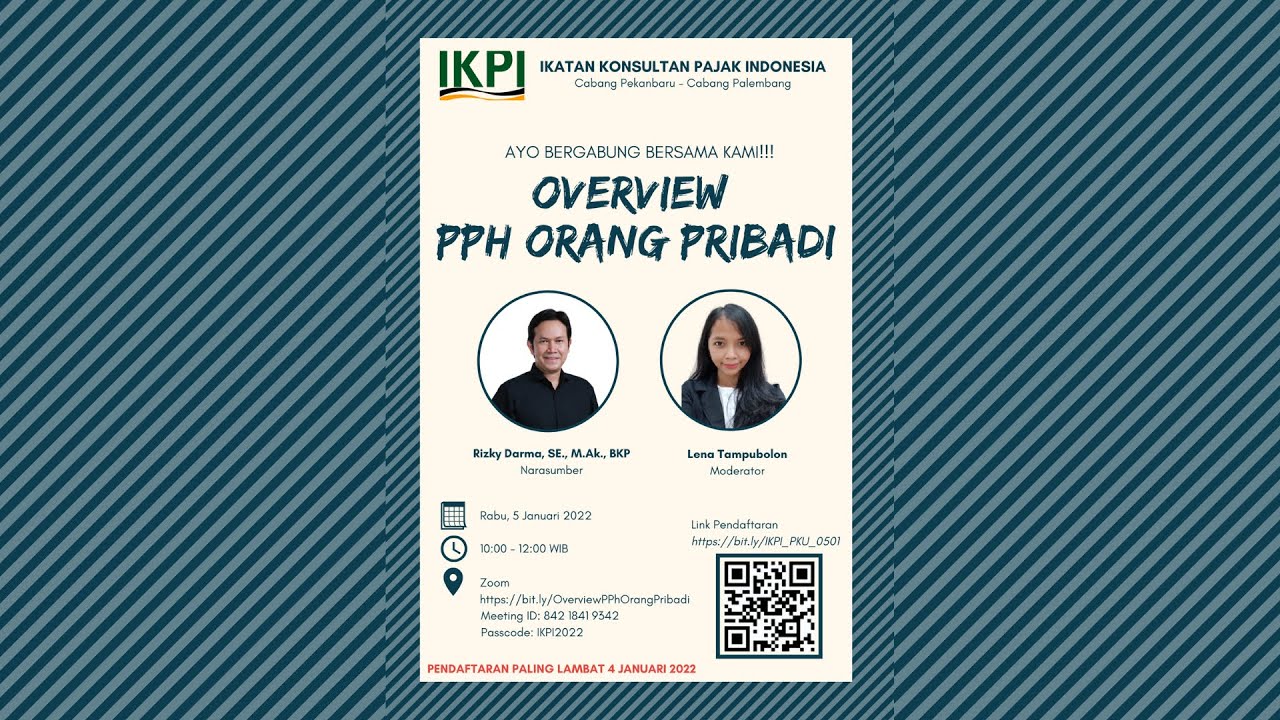 IKPI : Overview PPh Orang Pribadi