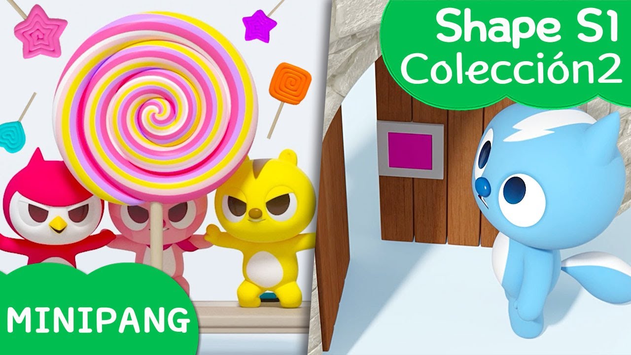 Aprende los formas con MINIPANG | Shape S1 Colección2 | MINIPANG TV 3D Play