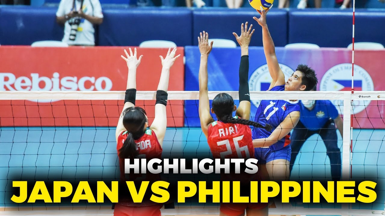 Japan vs Philippines Highlights | PH almost won a set against Japan | PNVF International Challenge