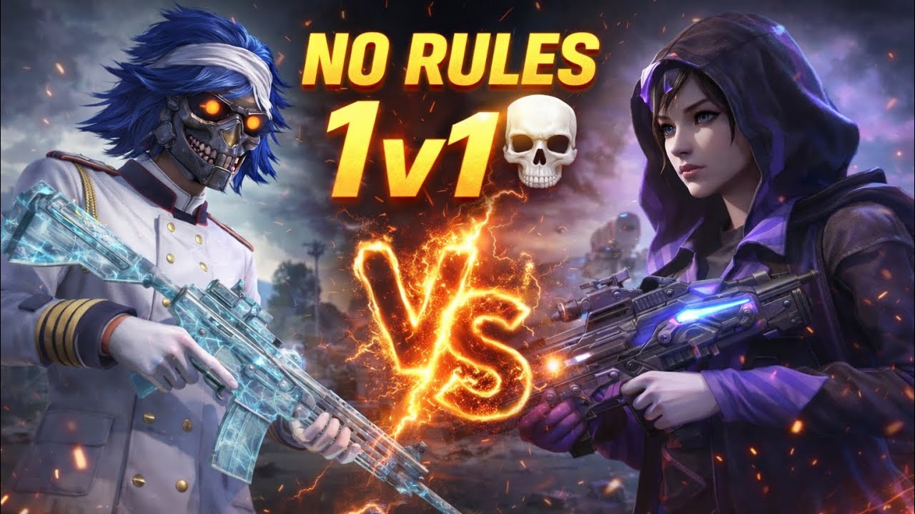 NO RULES TDM 1v1 🔥☠️| Skill vs Skill