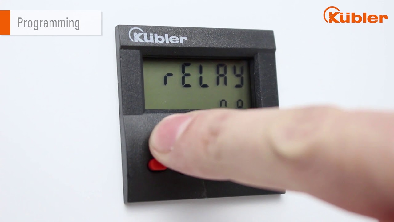 Kuebler Inc / Kubler Pulse and time preset counter with AC/DC or NPN counting Preset counter 901 en