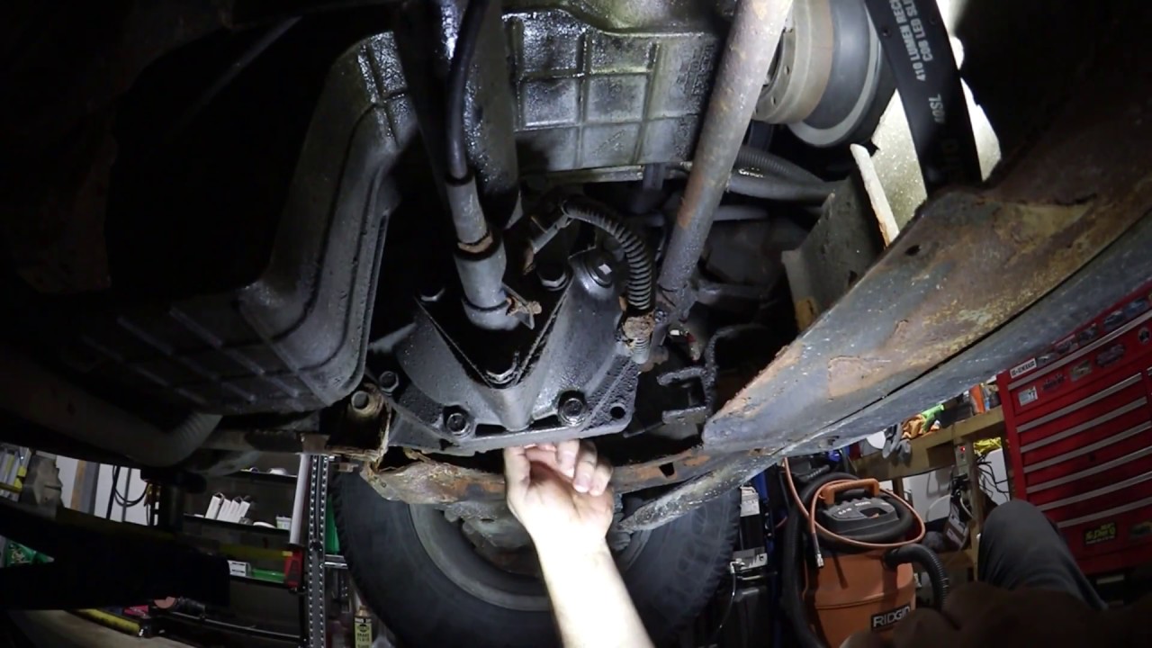 2003 GMC Jimmy Front Differential Fluid Change