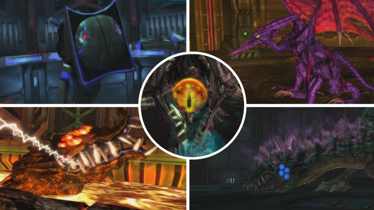Metroid: Other M HD - All Bosses (No Damage)