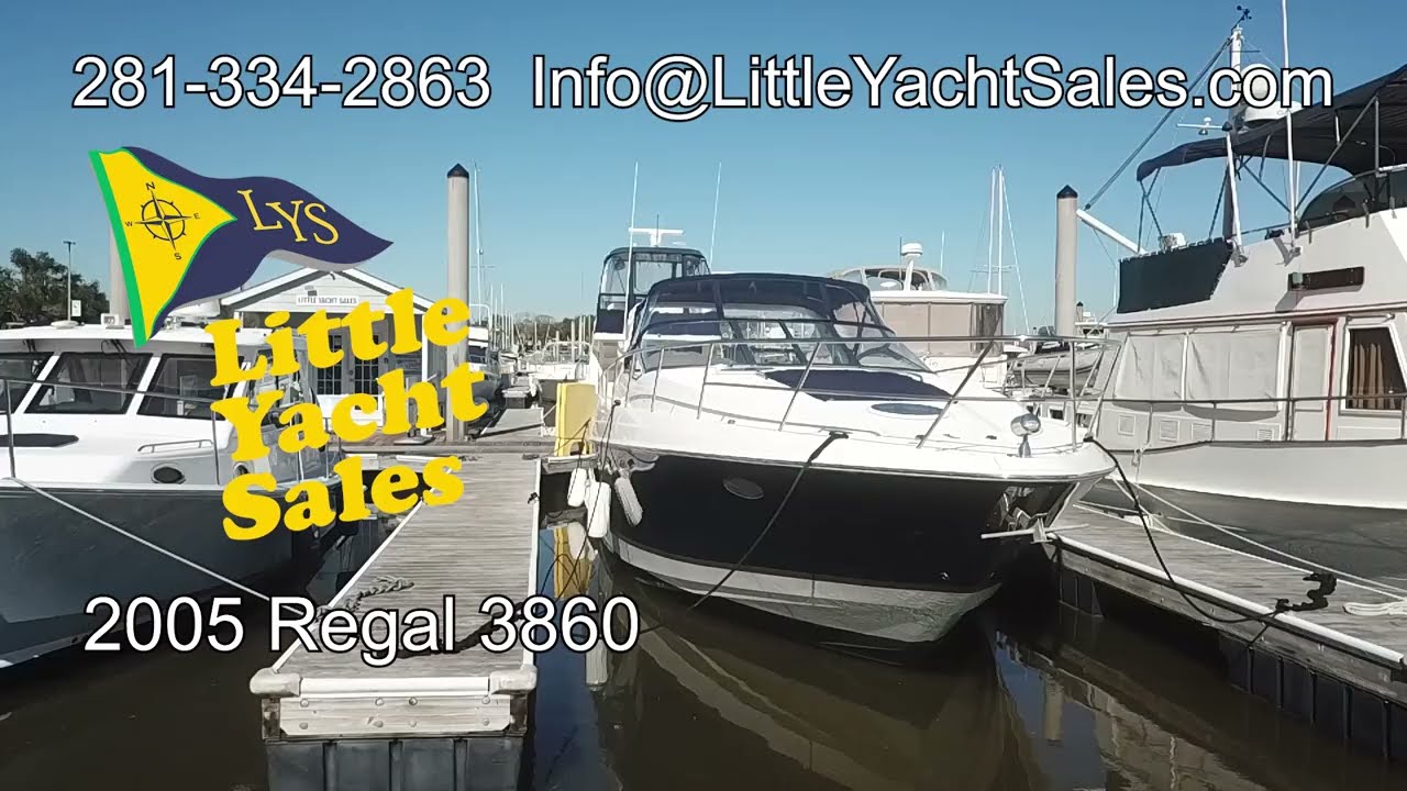 [BOAT TOUR] -2005 Regal 3860 Express Cruiser - Little Yacht Sales