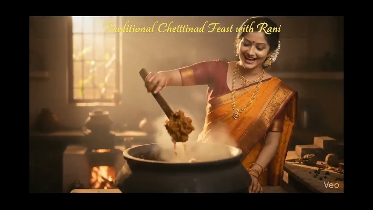 ##செட்டிநாடு ராணியுடன் பாரம்பரிய செட்டிநாடு விருந்து