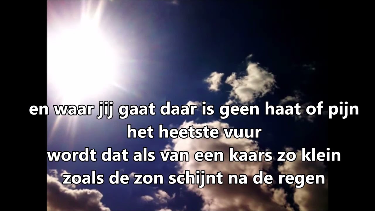 Rob de Nijs (geboren 26 december 1942 - overleden 16 maart 2025) Zo zal het zijn (tekst/ondertitel)