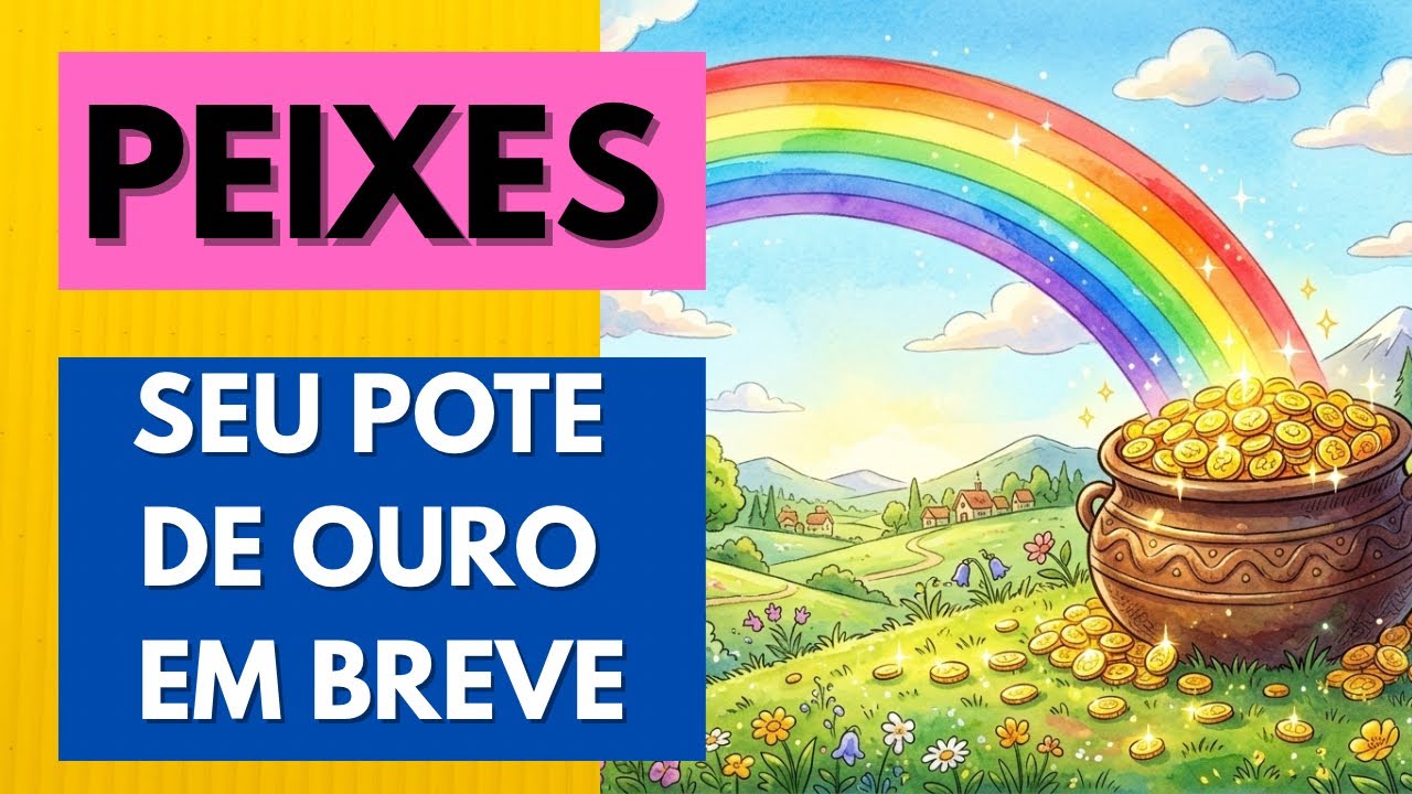 PEIXES ♓️ O TEU POTE DE OURO CHEGA! ⚱️