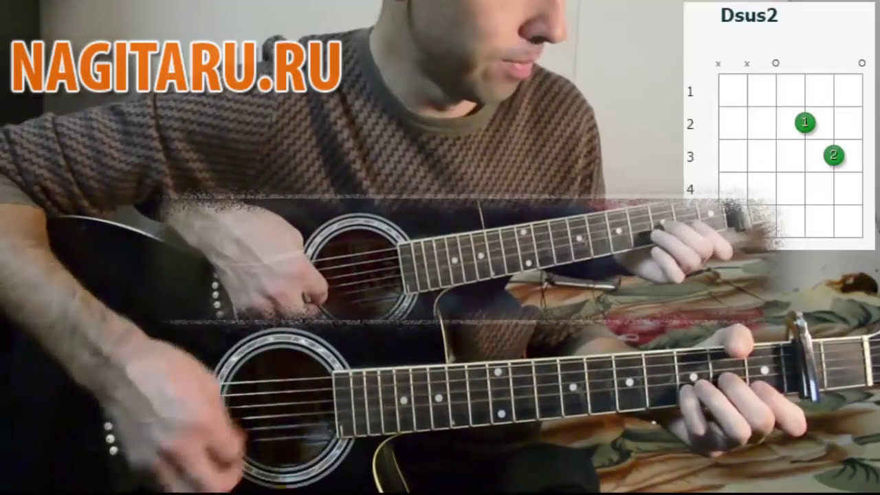 СГ - Зачем топтать мою любовь (акустическая версия).  Аккорды в Am, бой песни под гитару