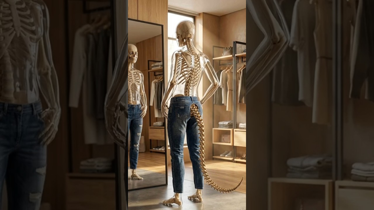 What if humans had tails? #whatif #shorts