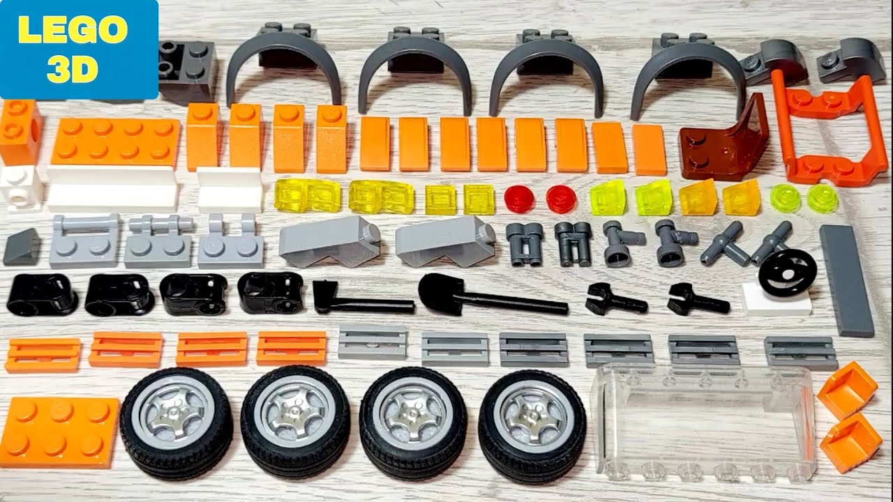 I built a LEGO garbage truck