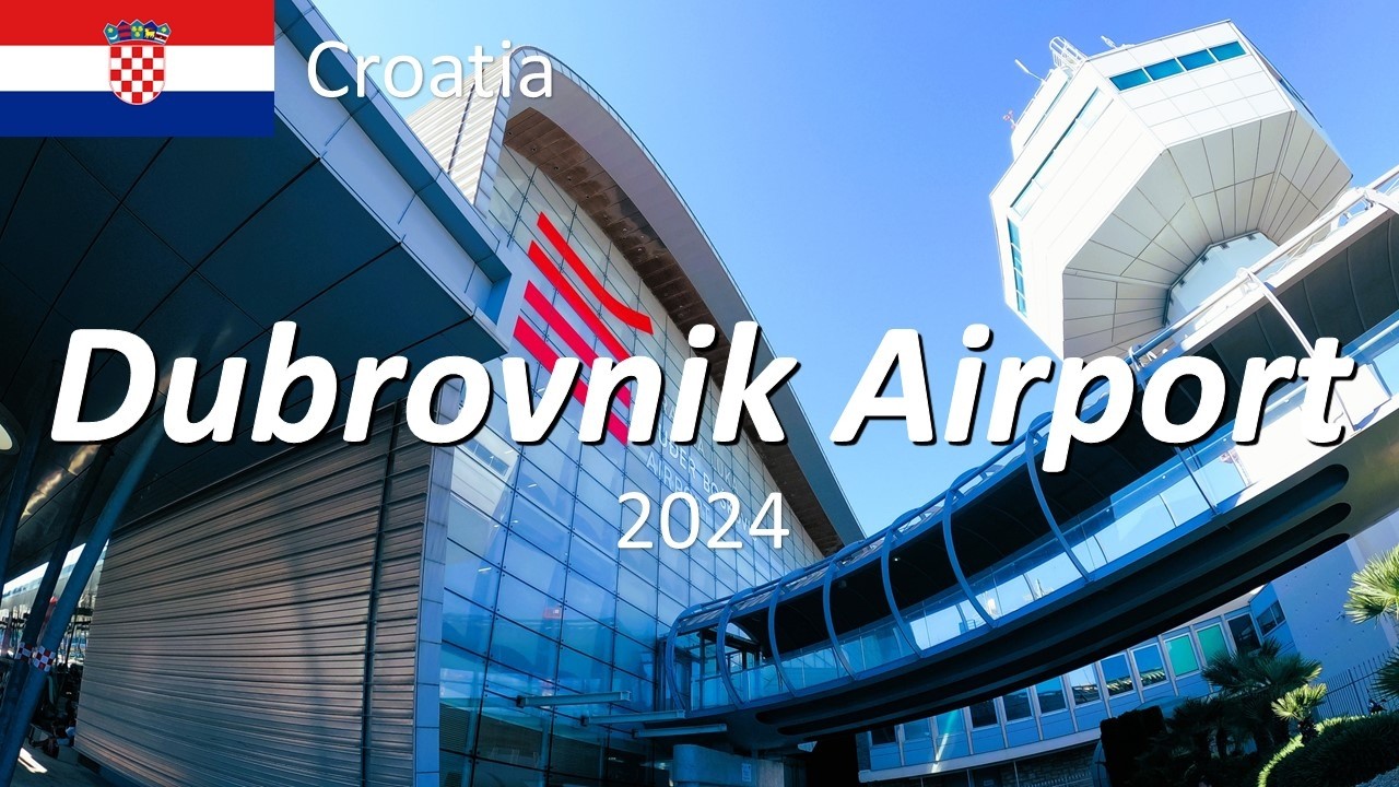 【Dubrovnik Airport】🇭🇷Explore Dubrovnik Airport in Croatia / Complete guide from departure to arrival