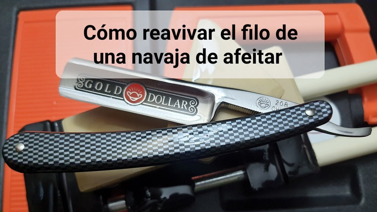 Cómo refrescar el filo de una navaja de afeitar | Afeitado Clásico