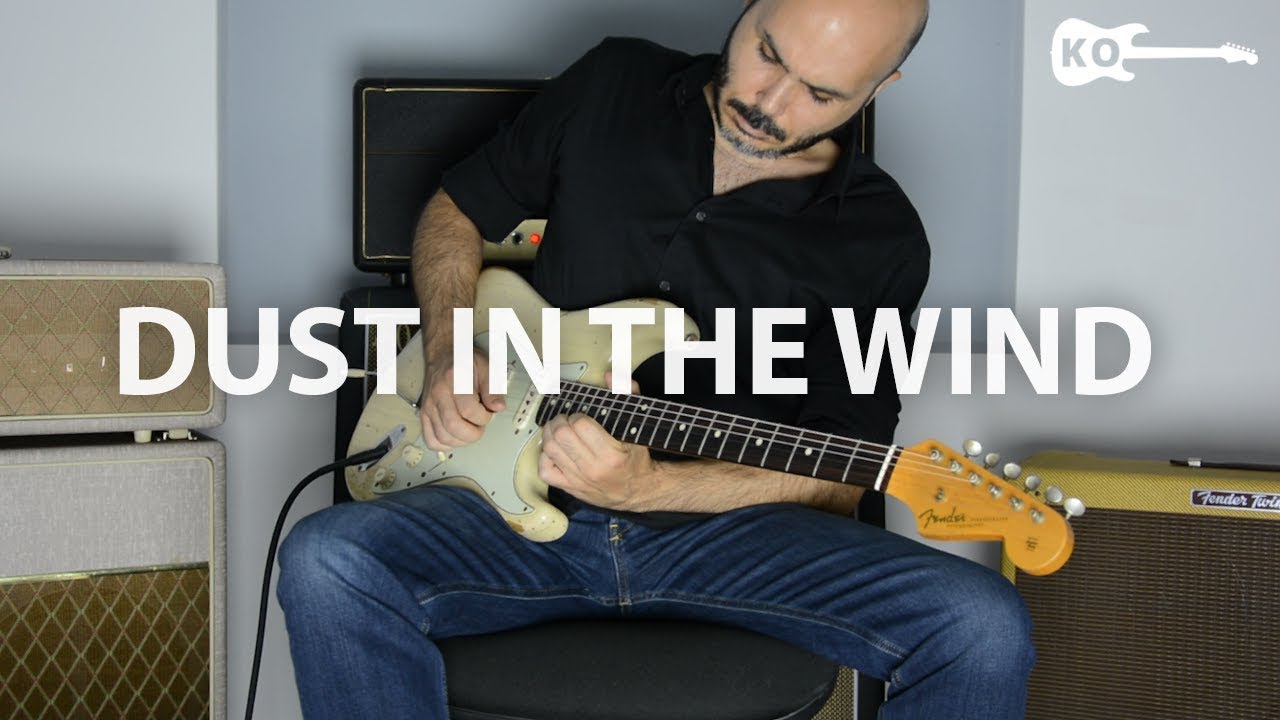 Kansas - Dust in the Wind - Electric Guitar Cover by Kfir Ochaion