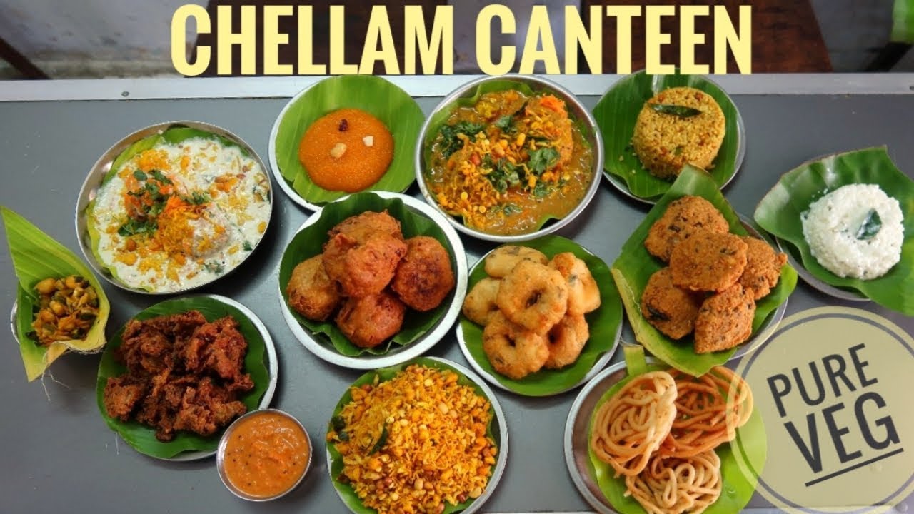 Veg Delicacies of South India/COIMBATORE Chellam Canteen