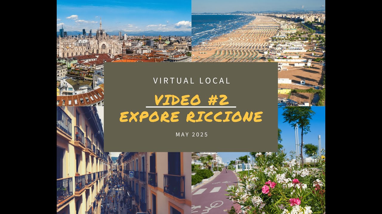 Walking in Riccione 🇮🇹 | 4K Ultra HD | Relaxing Italy Walk (Non stop)