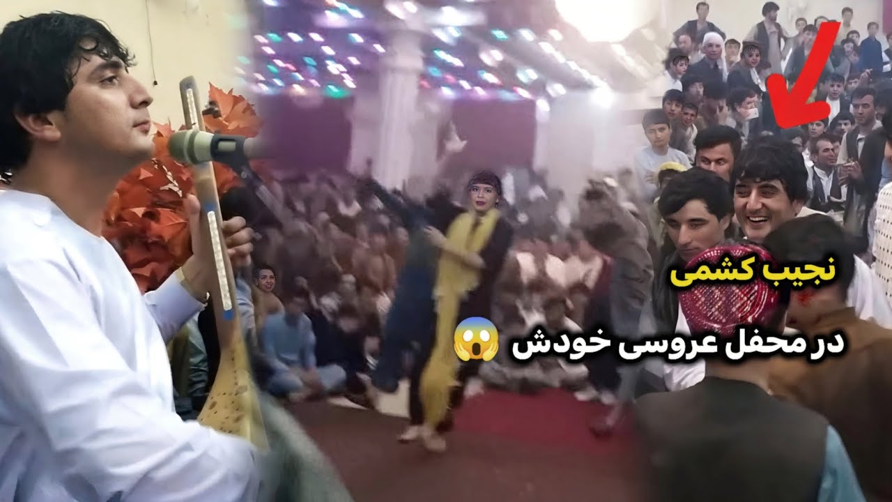 نجیب کشمی | در محفل عروسی خودش | بالا ترین پرده ها و خاندن های مست تاریخی