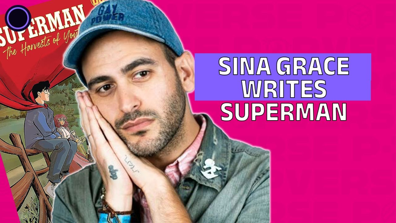 Behind the scenes Superman: The Harvests of Youth with Sina Grace | ENTER THE POPVERSE | Episode 33