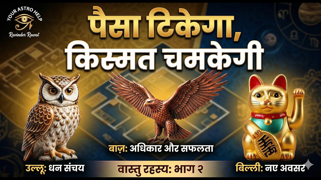 Vastu Secrets: Kaunsa Animal Statue Paisa, Growth & Respect Deta Hai? Part 2 Your Astro Help