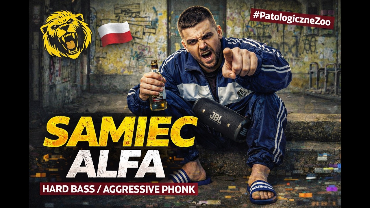 SAMIEC ALFA W KLAPKACH KUBOTA 🍺 POLSKI HARDBASS / PHONK