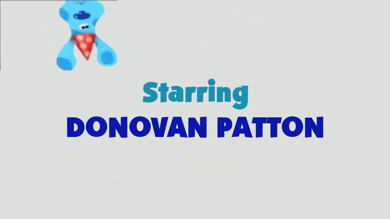Blue's Clues 100th Episode Celebration VHS Credits Recreation (2003)