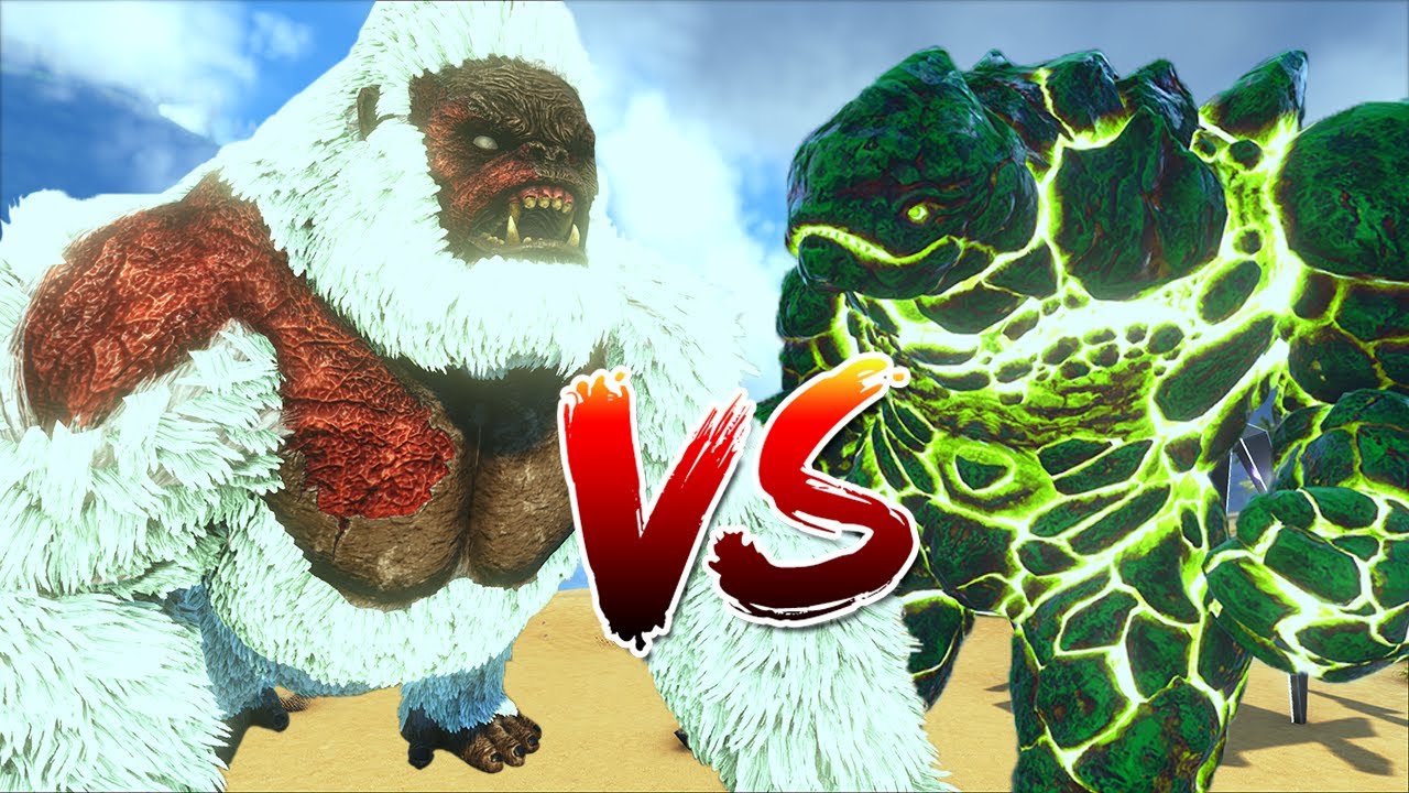 Poison Golem Prime VS Ancient Gorilla  | Ark Overhaul #22
