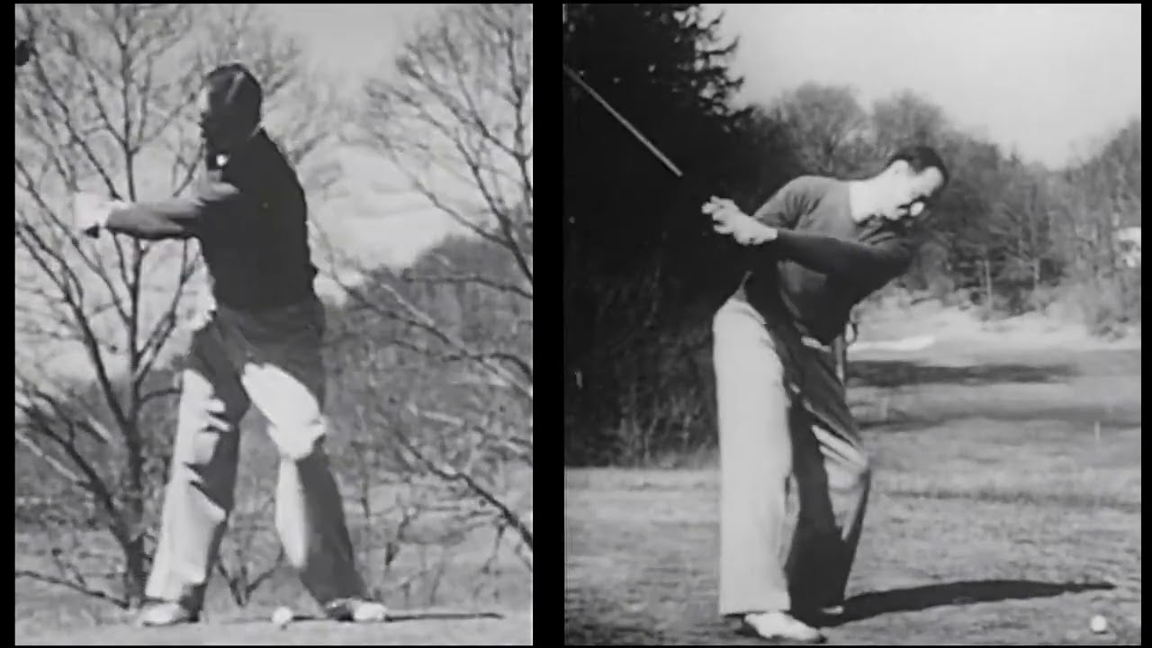 Sam Snead's Golf Swing in slow motion