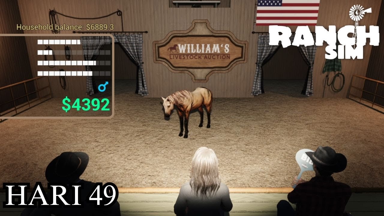 MEMBELI KUDA DAN MEMBUAT SOSIS | RANCH SIMULATOR