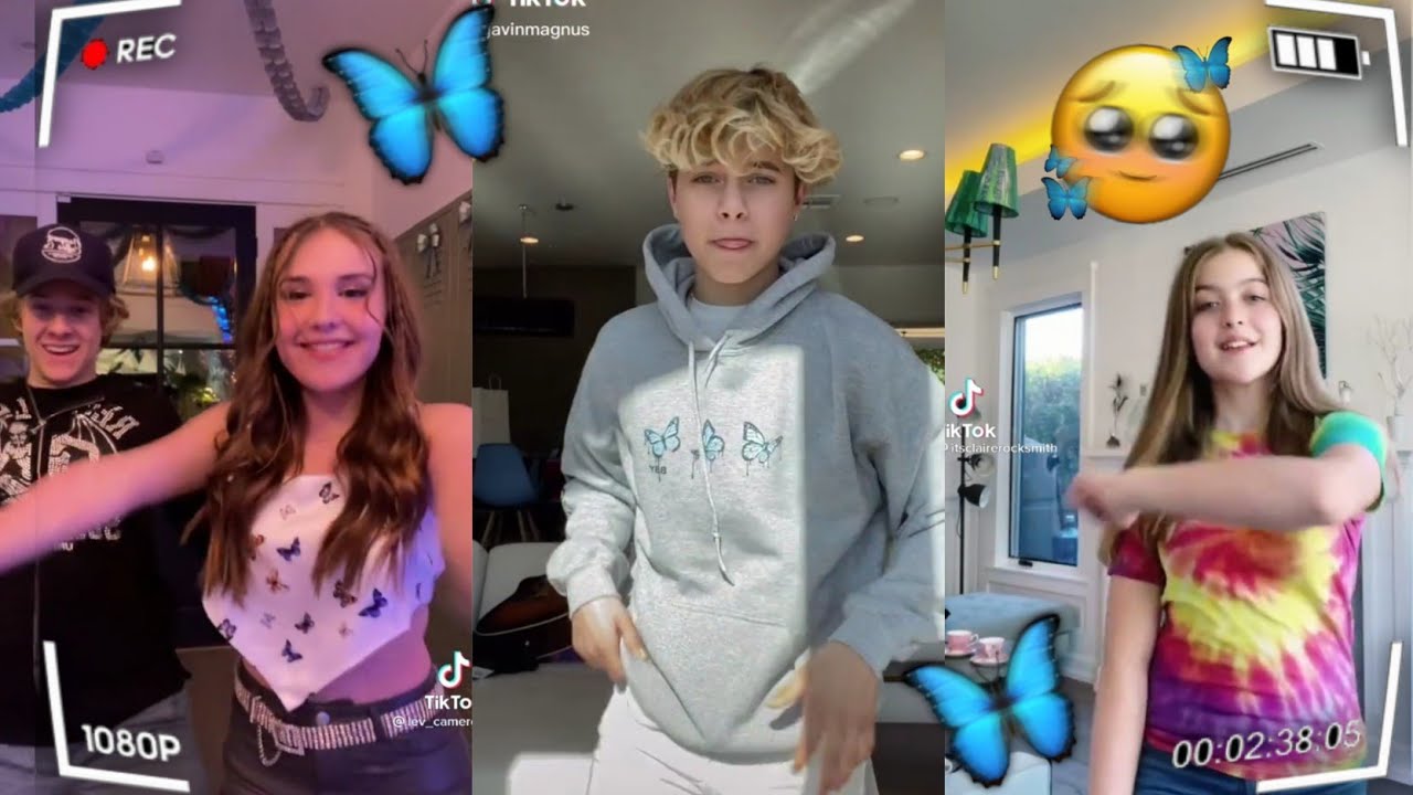 Butterflies- Piper Rockelle Tiktok Dance Compilation