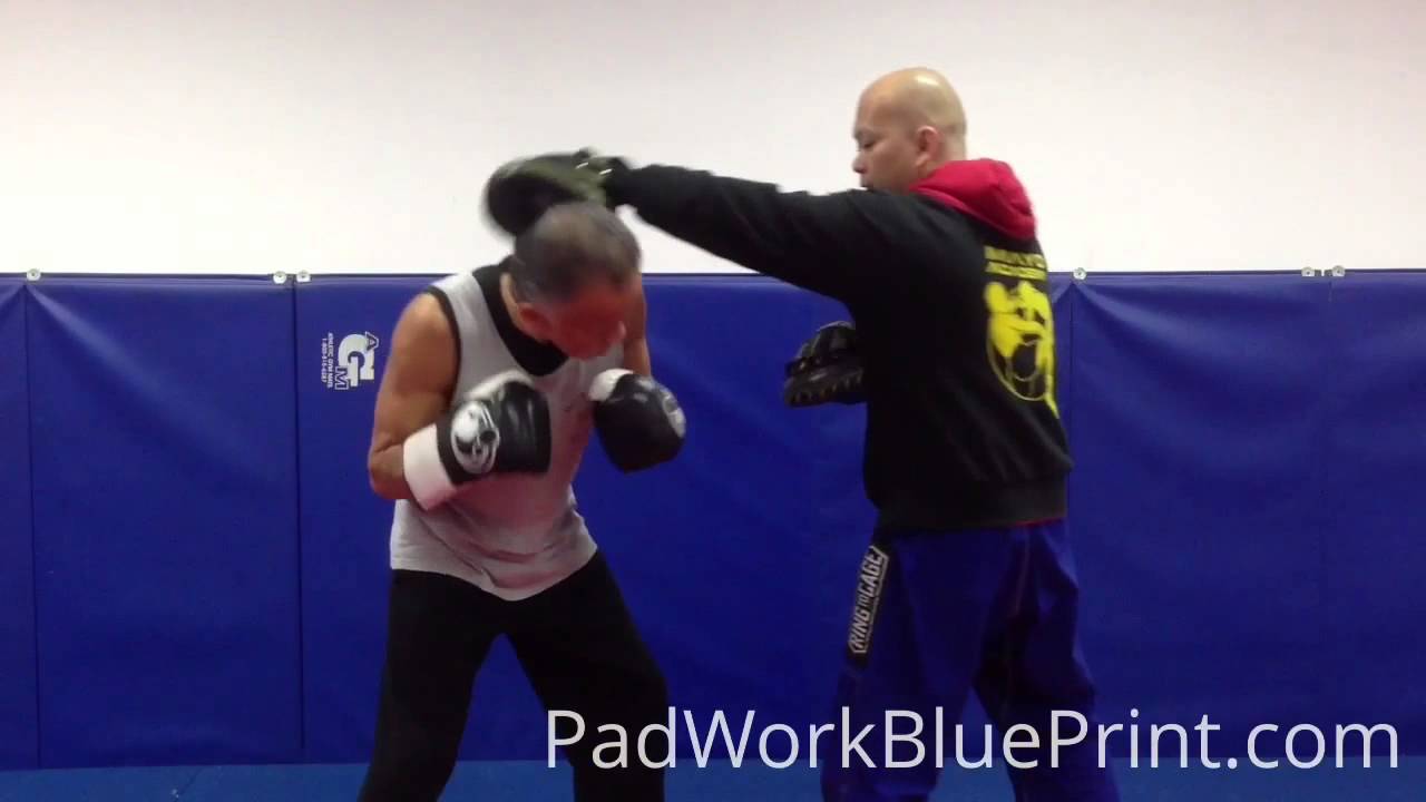 Boxing Focus Mitt Drills 10 Combo 2 Basic Mitts Boxing Pad Work Drills Focus Mitt Drills MMA