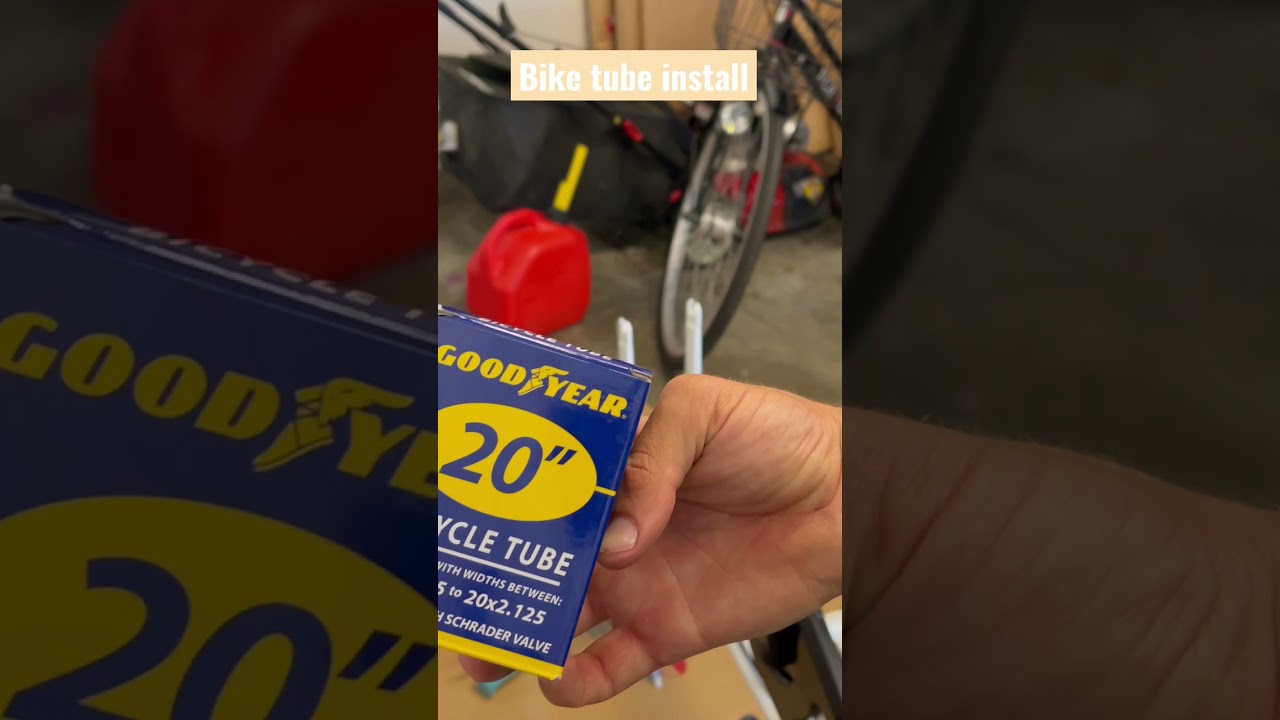 Bicycle Tube install - $5.99