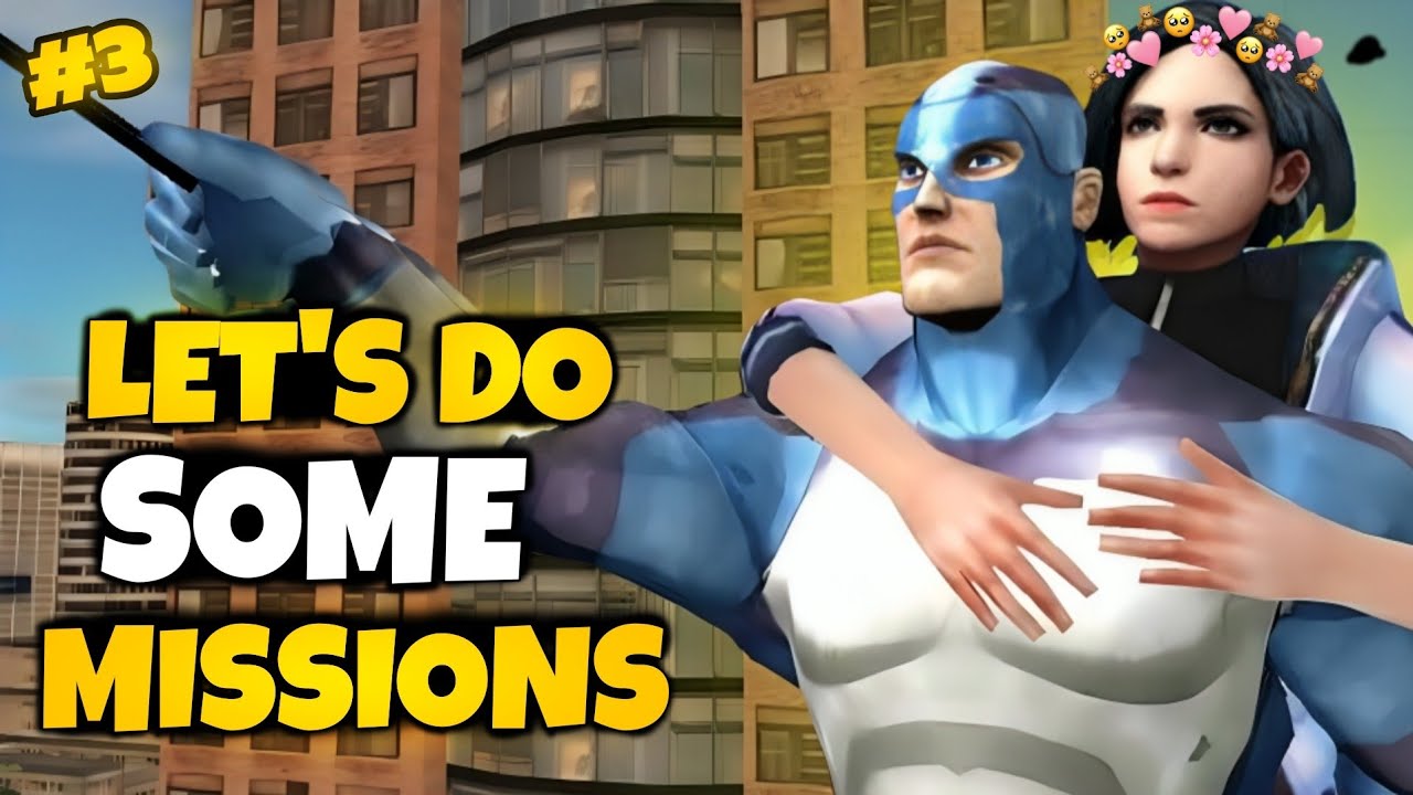  LET’S DO SOME MISSIONS WITH MY GF | Rope Hero Vice Town | Gameplay | #3 | Naxeex Games |Naim Gaming