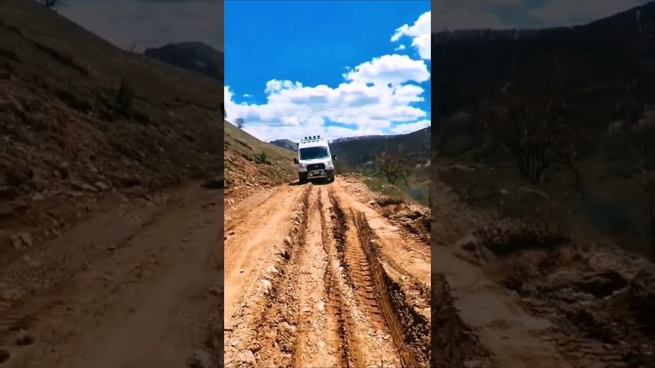 Transit van 4X4 dura vita per copilota in off road 😂😂😂