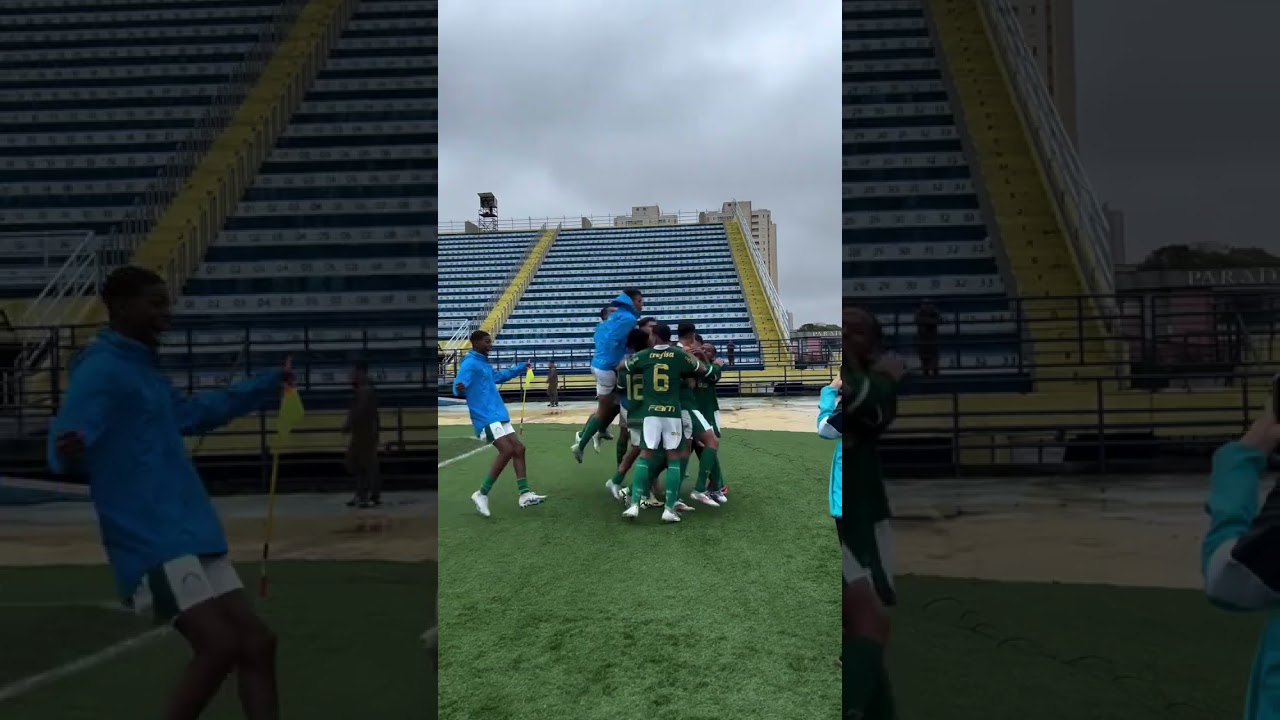 💚🐷 OS GOLS DA VIT&Oacute;RIA DE VIRADA DAS CRIAS DA ACADEMIA NO DERBY 🐷💚