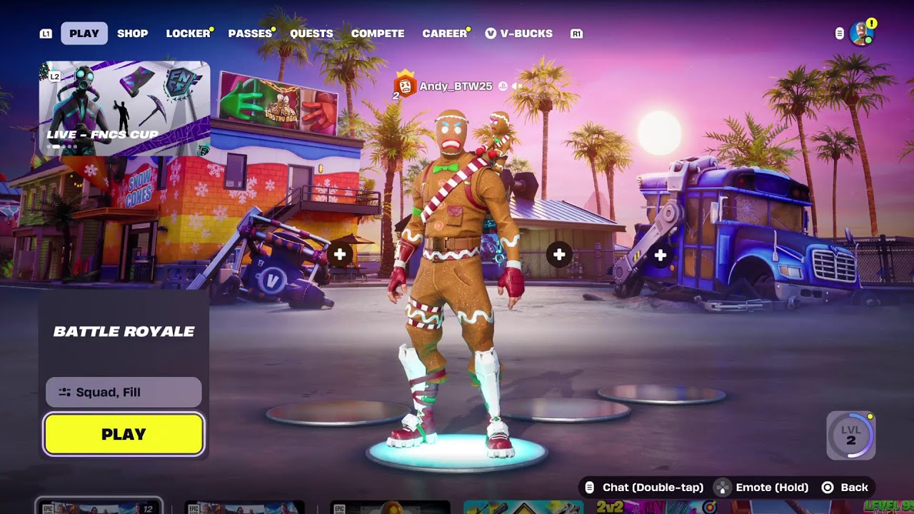 Playing season 7 of fortnite for the first time