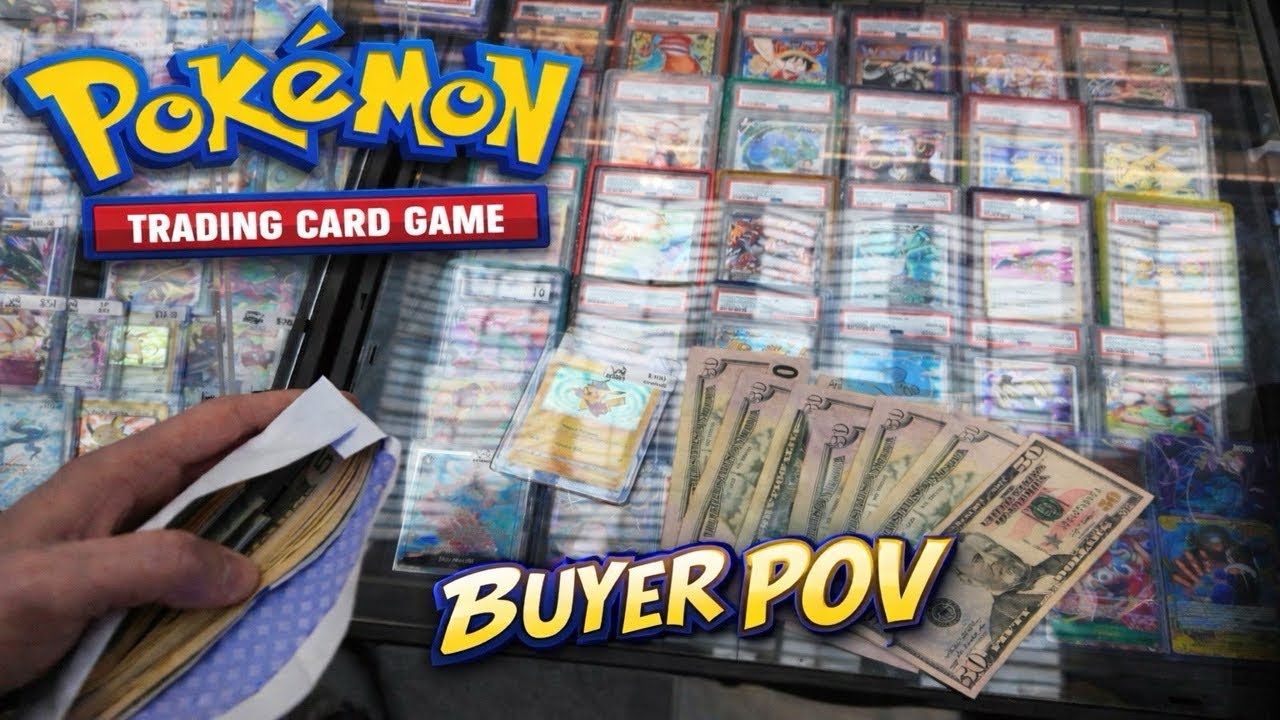 Взгляд покупателя Pokemon | Выставка коллекционных карточек Pokemon Market | @Bellworks в Северно...