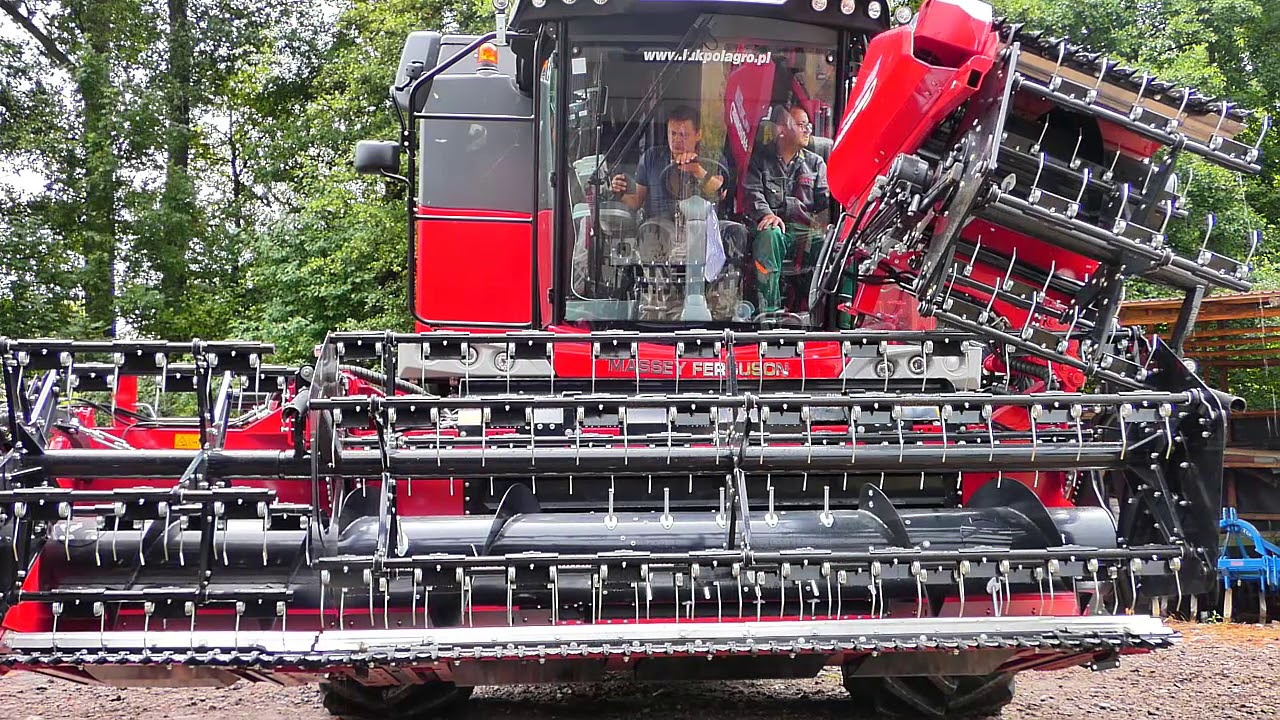 Nowy Nabytek 2019! Jedyny taki zestaw w Polsce!! Massey Ferguson Activa 7347 S Geringhoff hvv 540