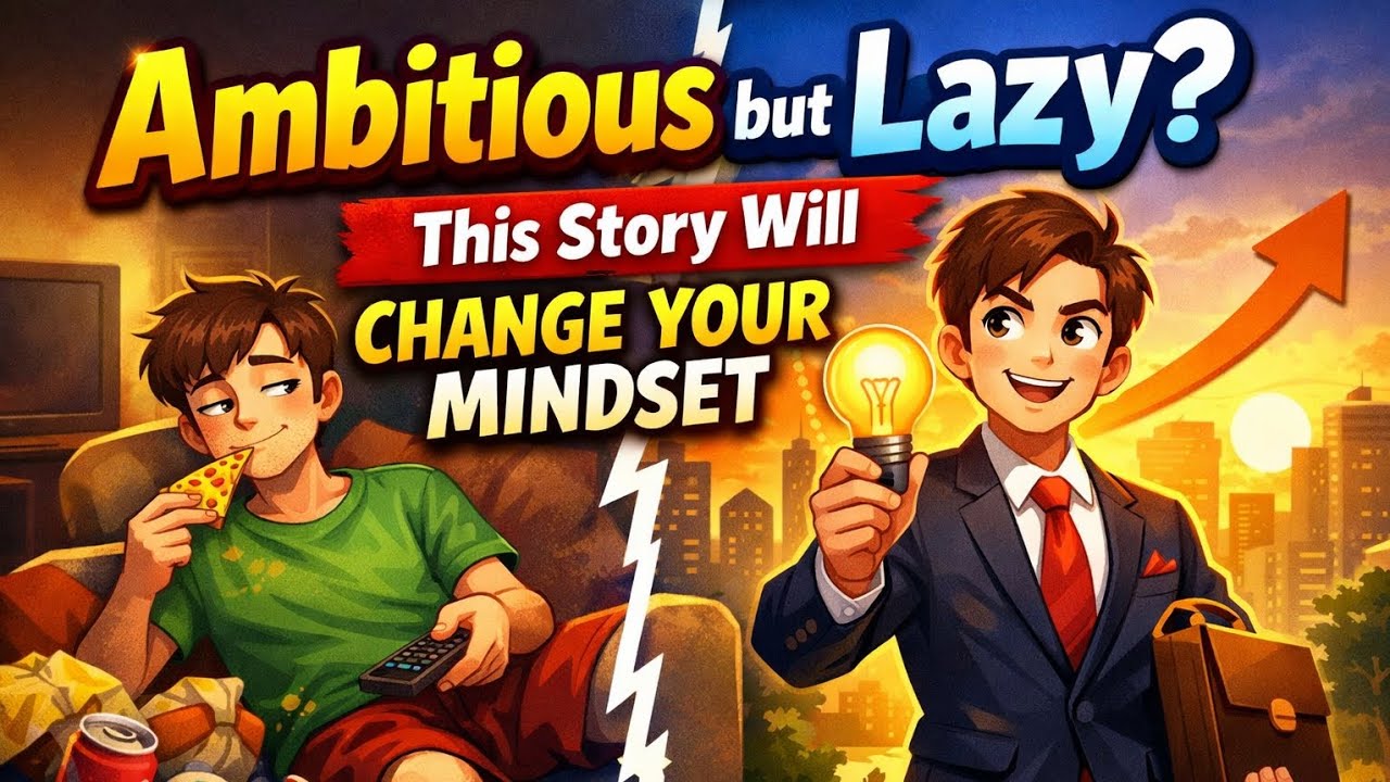 Ambitious but Lazy? This Story Will Change Your Mindset 😱