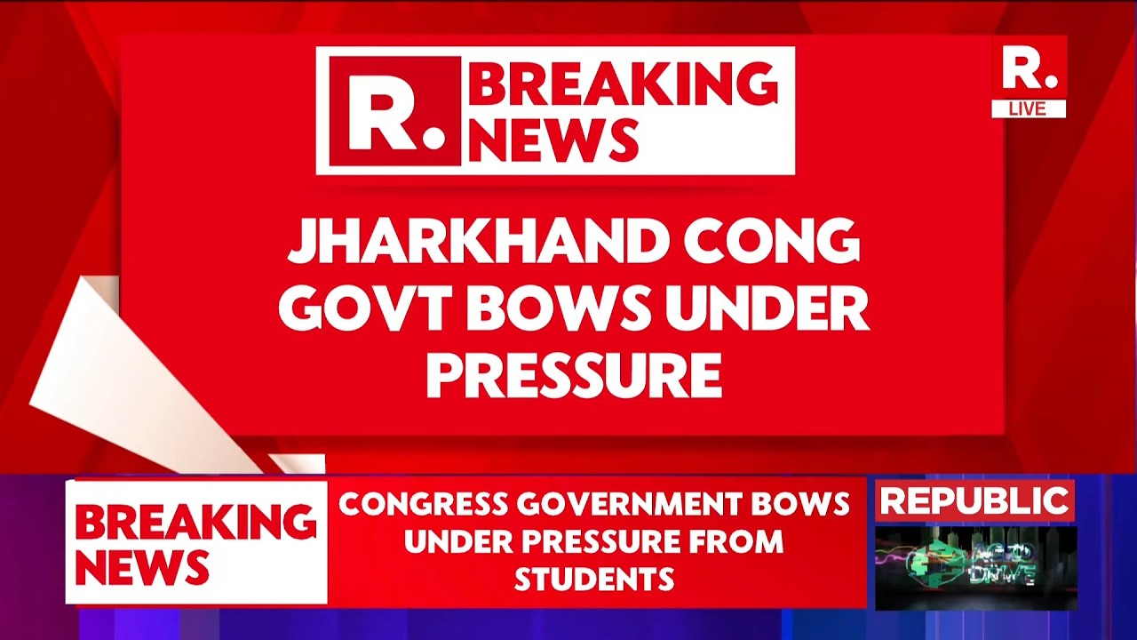 Ranchi Protest WIN: CM Soren Scraps All TDPL Exams & Appointments | Students Celebrate | BREAKING