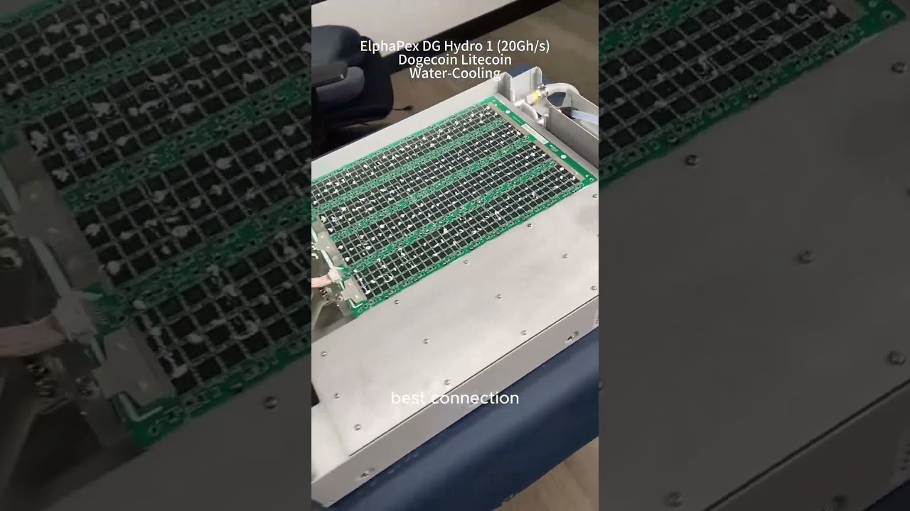The sound of success is silence in water-cooled professional crypto mining farms