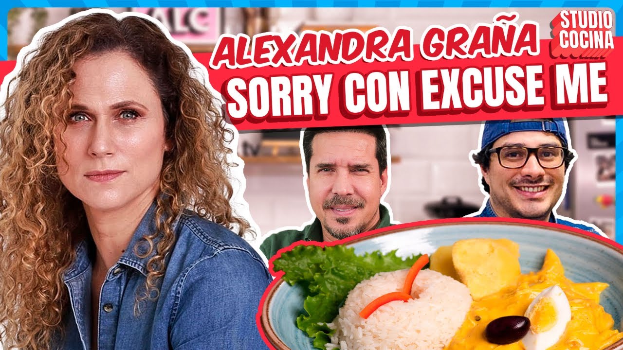 ALEXANDRA GRAÑA ES DEMASIADA BELLEZA 😍 I Ají de gallina I Studio Cocina