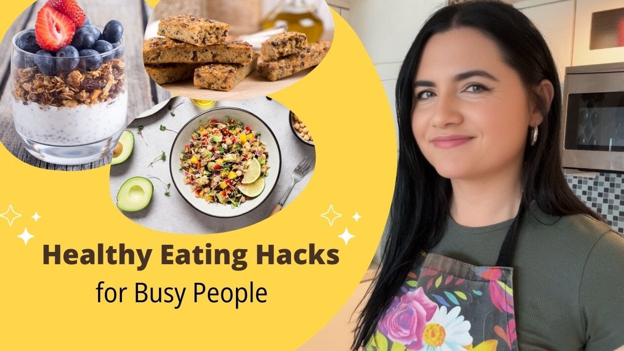 Healthy Eating Hacks + printable guide (gluten-free with vegan options)