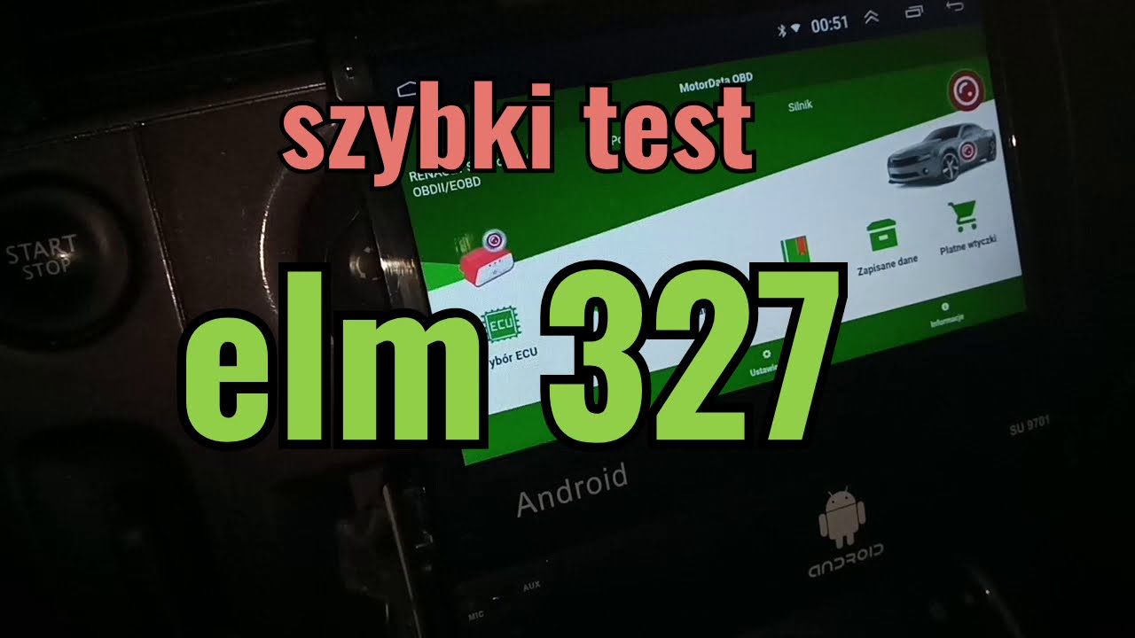ELM 327 szybki test