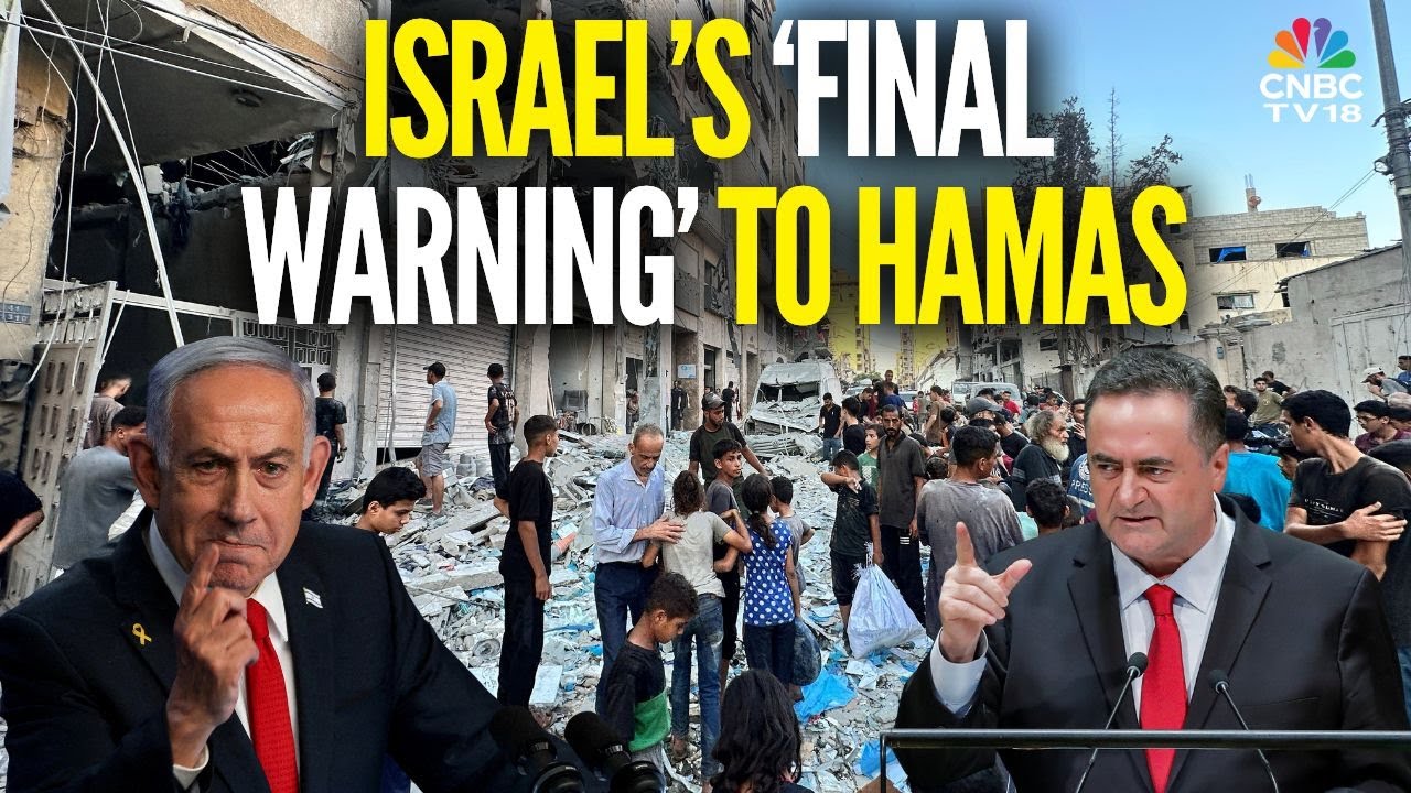 Israel Issues Large-Scale Evacuation Order For Gaza City | Israel-Gaza Conflict | N18G