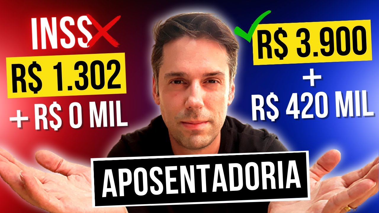 NÃO dependa do INSS pra se aposentar! Como se aposentar com muito dinheiro (INVESTINDO SÓ R$97,65)