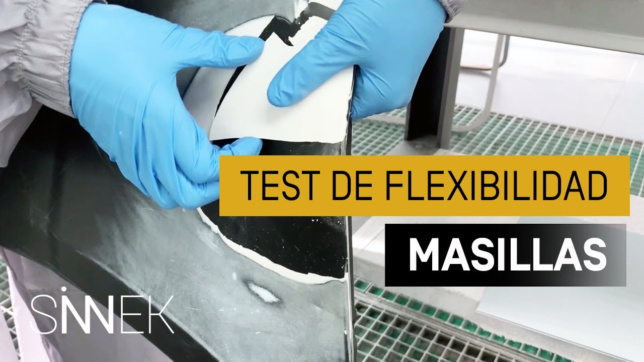 Test de Adherencia y Flexibilidad de MASILLAS
