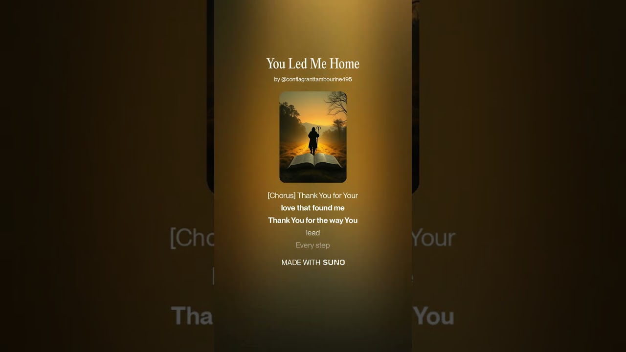 You Led Me Home