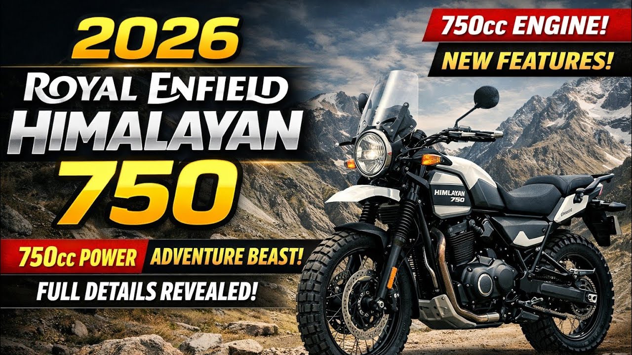 New Royal Enfield Himalayan 750 2026 – 750cc Power | Ultimate Adventure Bike Revealed