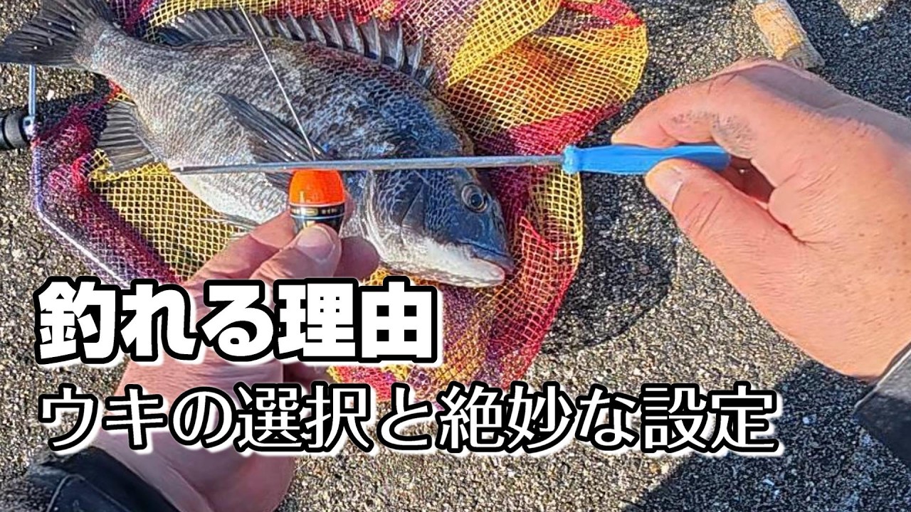 DUEL安価なウキも設定次第！