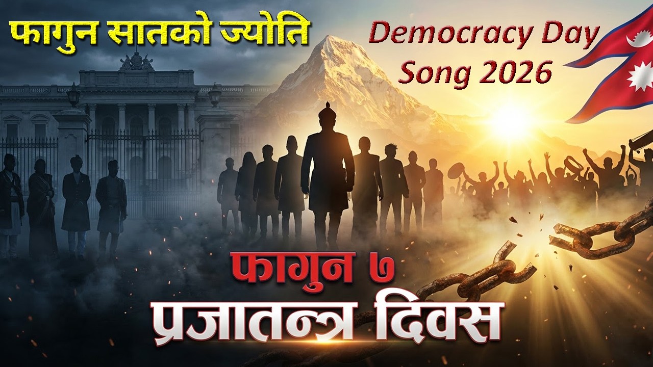 फागुन सातको ज्योति | Nepali Democracy Day Song 2026 | Patriotic Song | Fagun Satako Jyoti